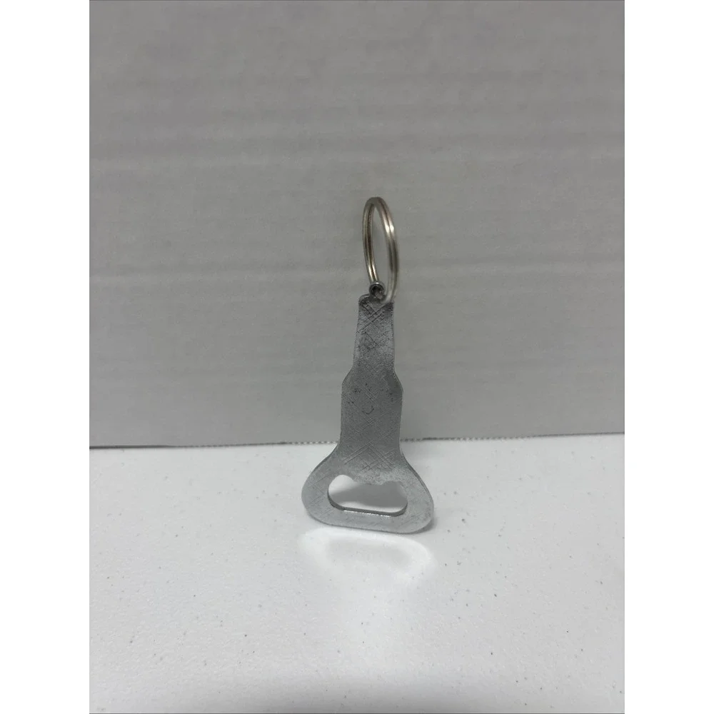 Coors Light Bottle Opener Keychain Metal Key Ring Beer Advertising ..(A6)